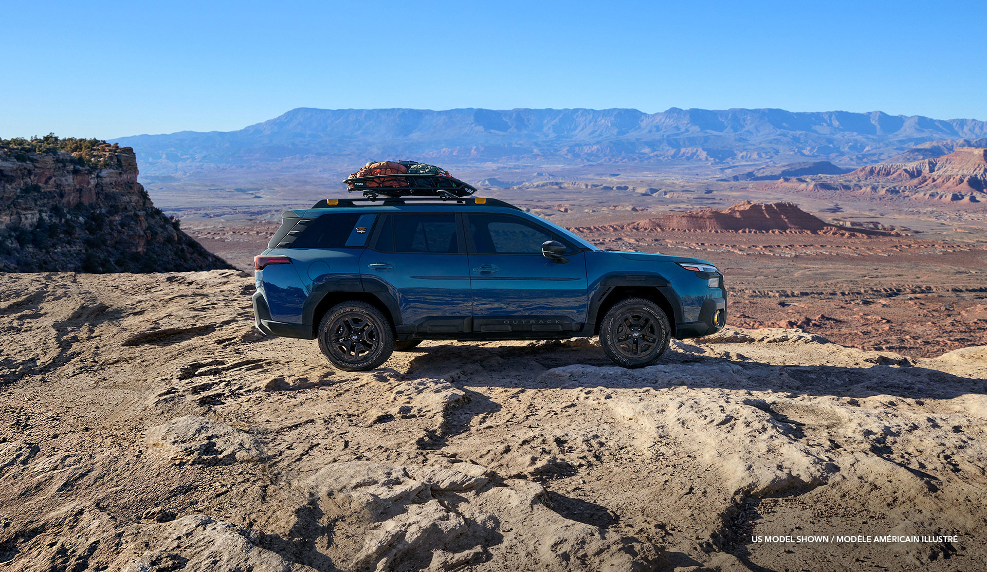 Map and compass on Subaru dashboard